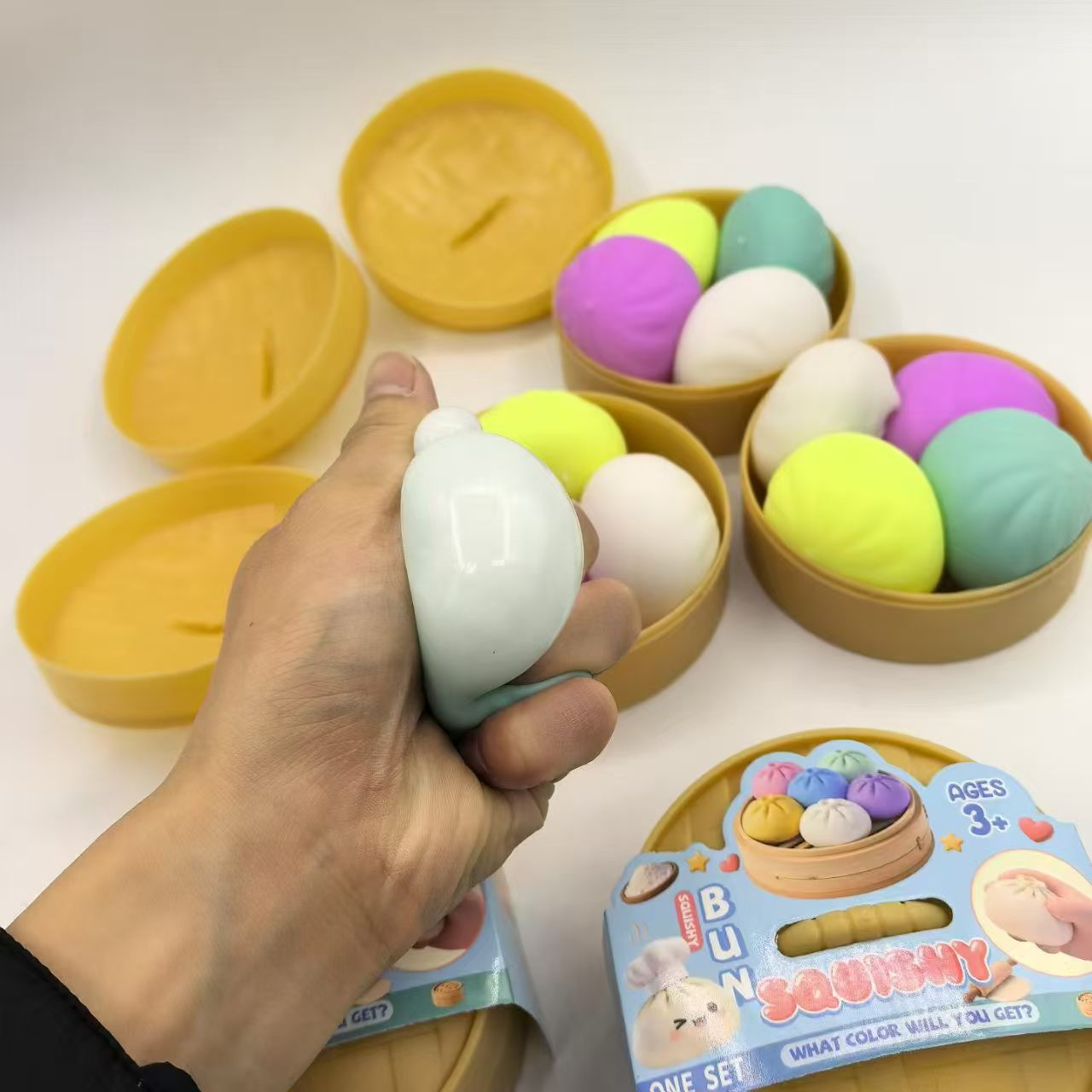 Steamed Bun Squishy | Slow Rising Bao Stress Toy
