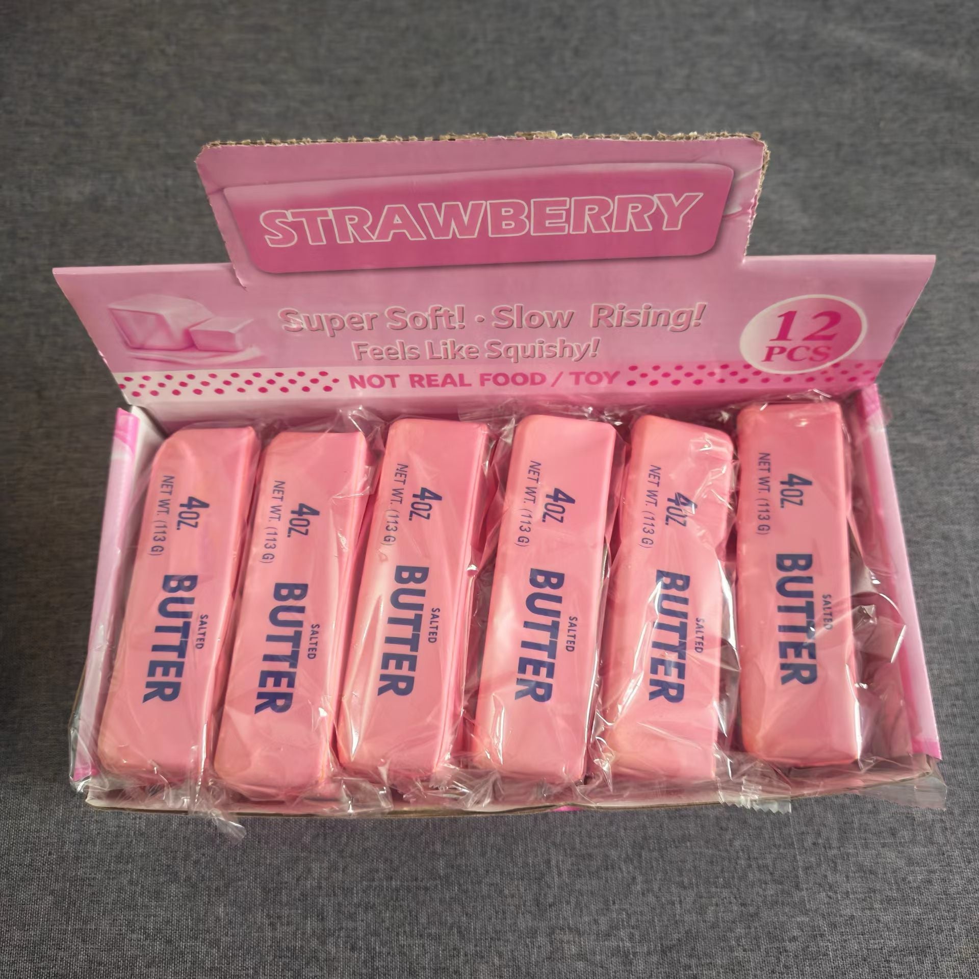Mini Butter Stick Squishy | Slow Rising Milk Bar Toy