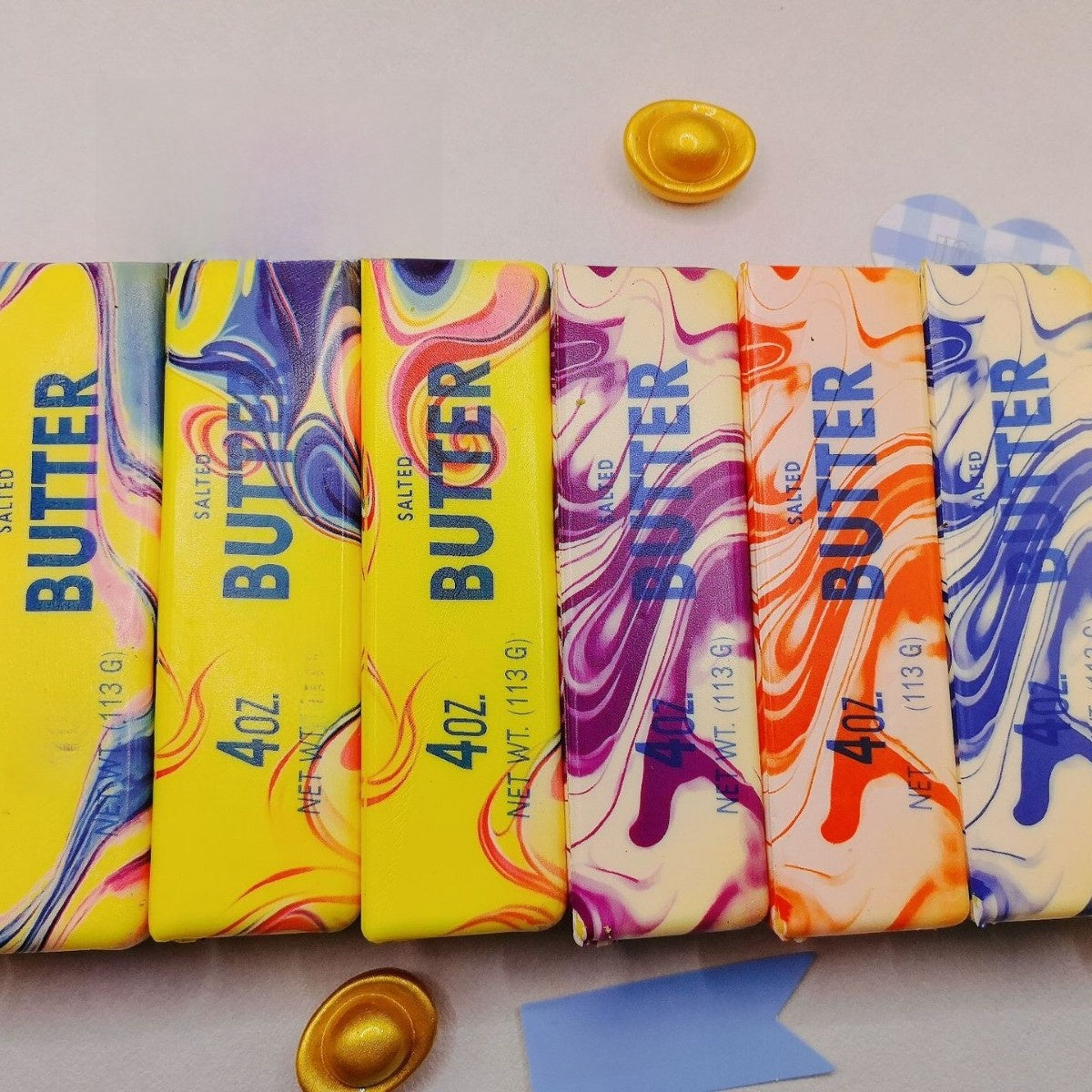 Mini Butter Stick Squishy | Slow Rising Milk Bar Toy