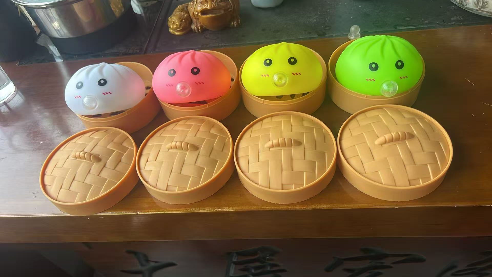 Steamed Bun Squishy | Slow Rising Bao Stress Toy
