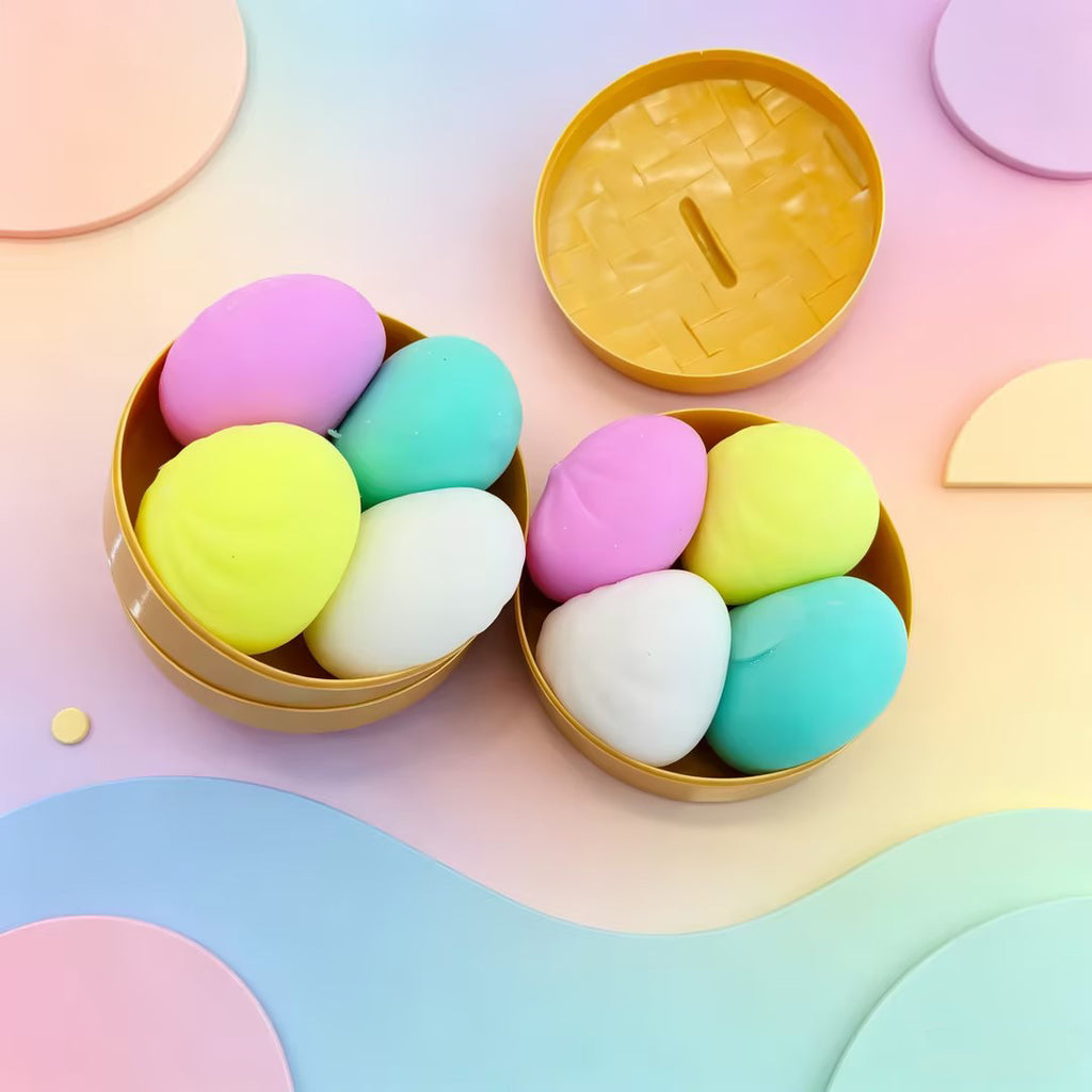 Steamed Bun Squishy | Slow Rising Bao Stress Toy