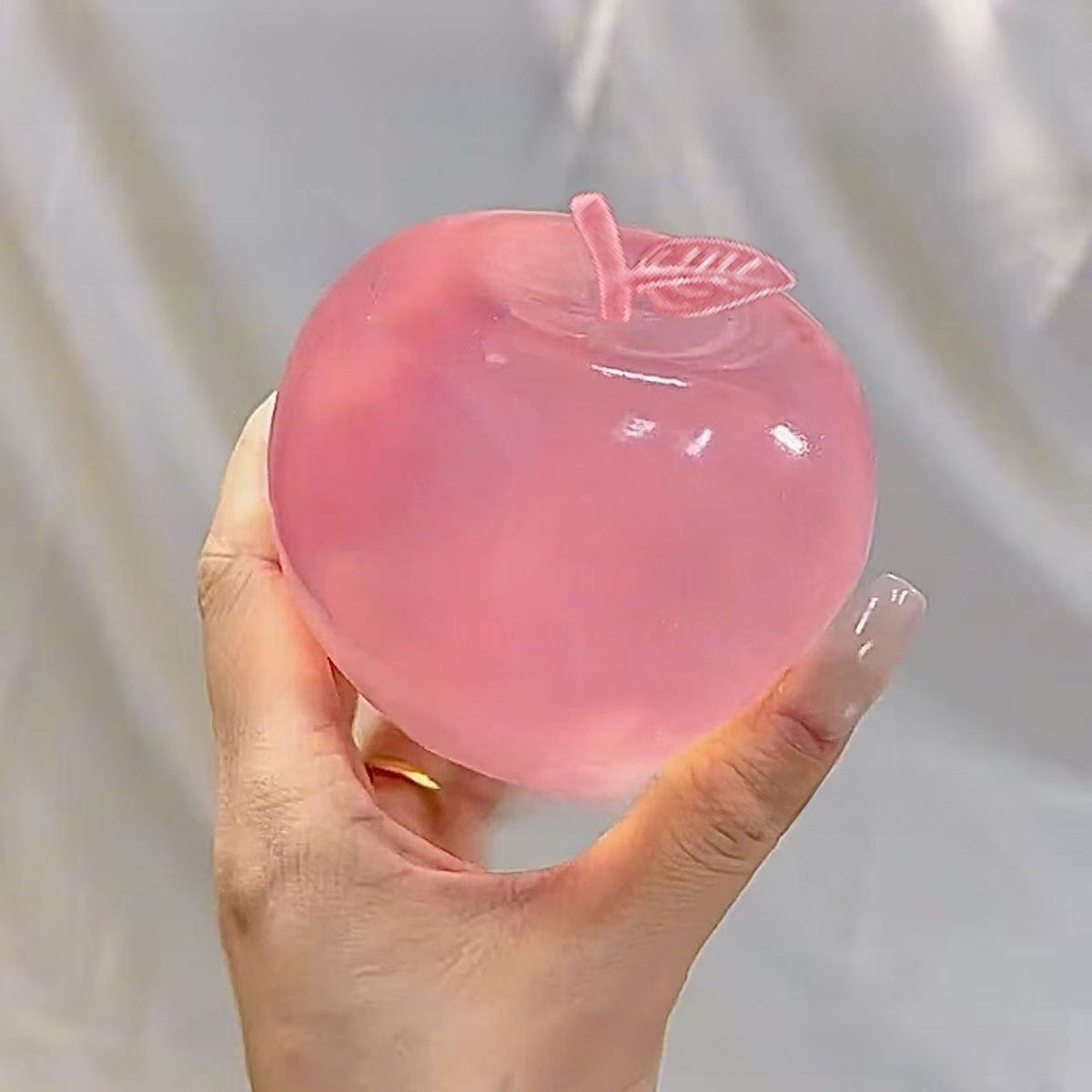 Maltose Apple Squishy | Glossy Slow-Rise Stress Toy