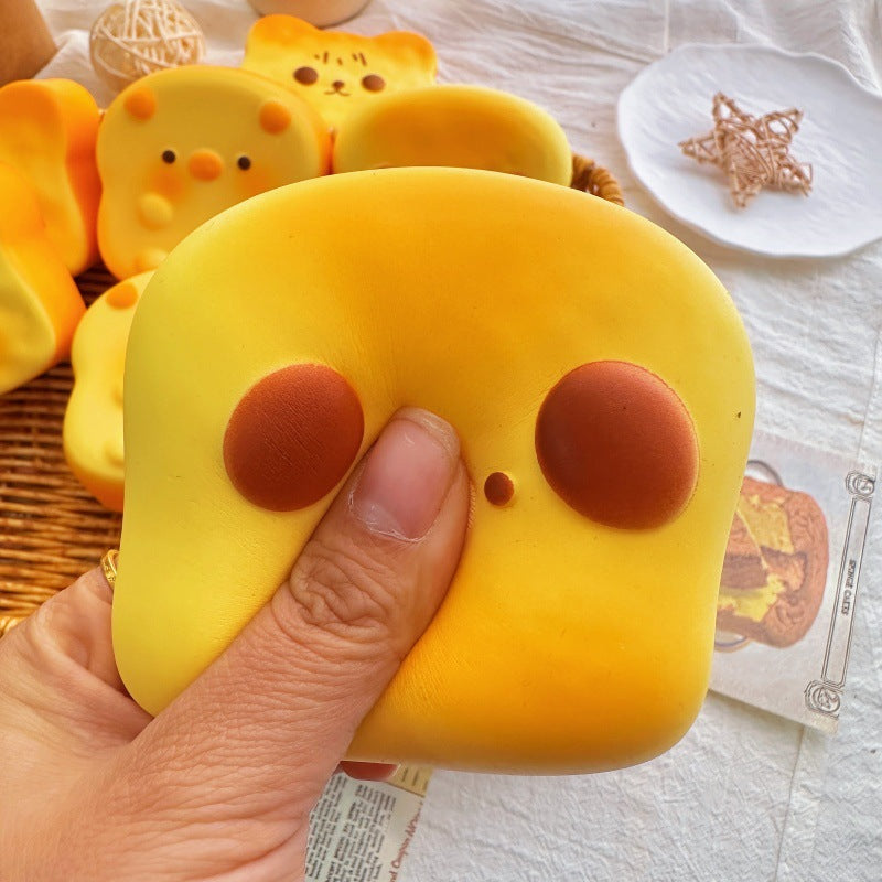 Animal Bread Squishy | Cute Slow-Rise Stress Toy