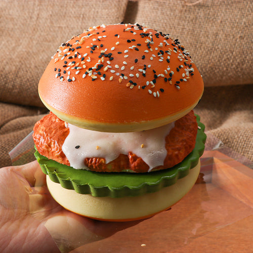 Burger & Breakfast Squishy | Jumbo Slow Rising Toy