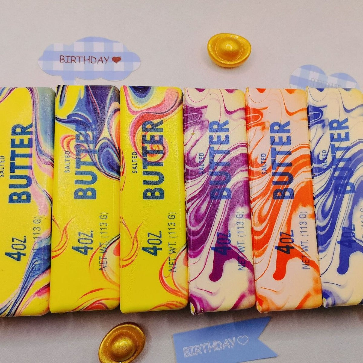 Mini Butter Stick Squishy | Slow Rising Milk Bar Toy