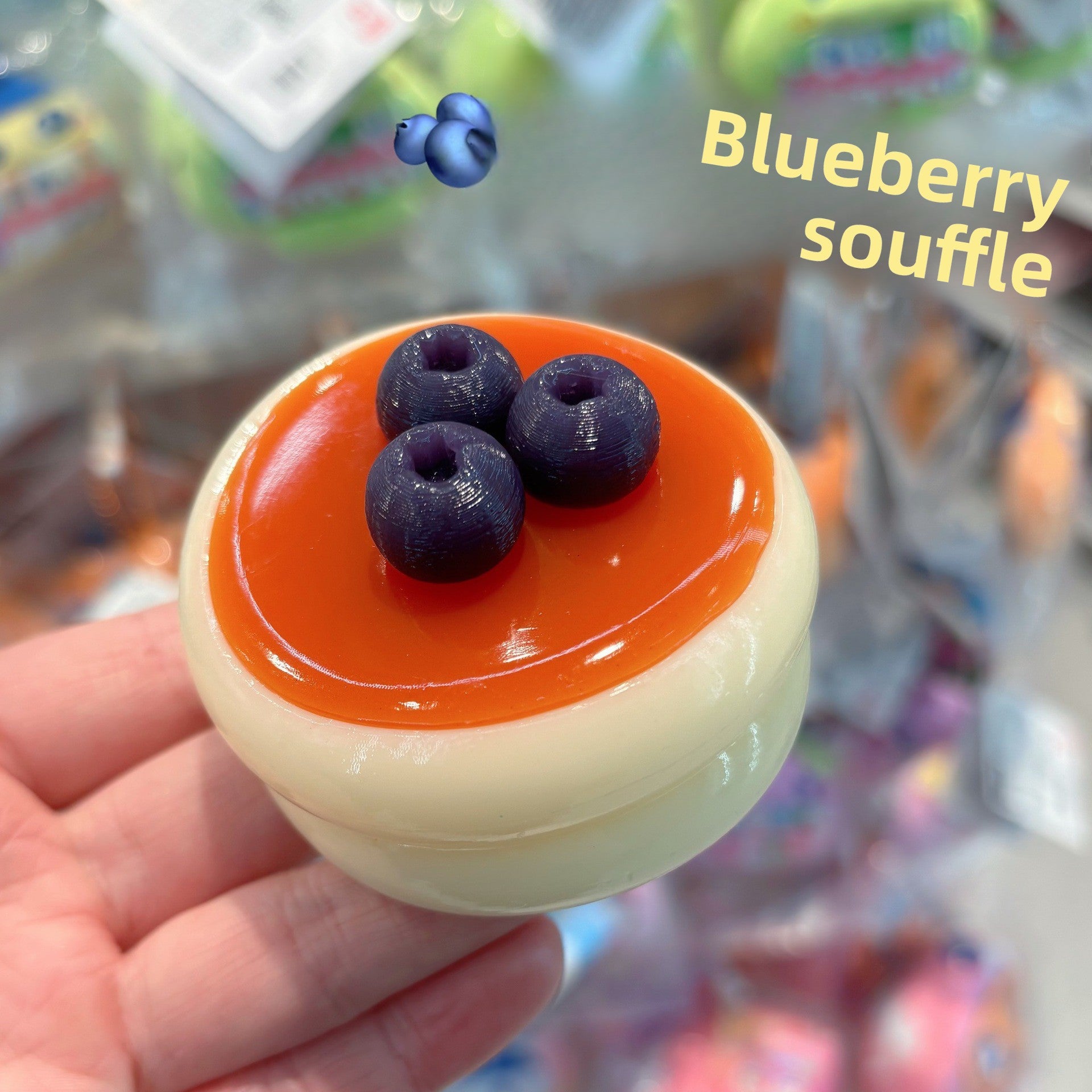 Souffle Cake Squishy | Slow-Rise Dessert Stress Toy