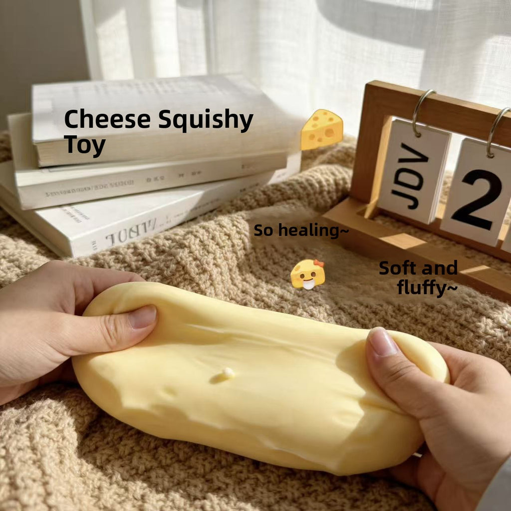 Cheese Squishy | Slow Rising Stress Relief Toy