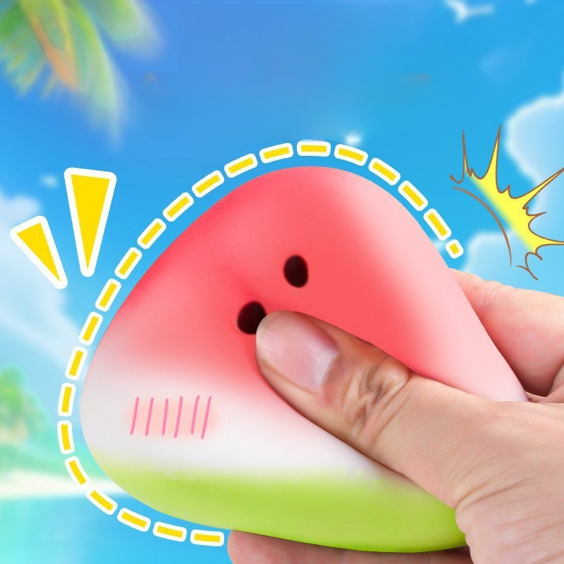 Watermelon Squishy | Slow-Rise Summer Stress Toy