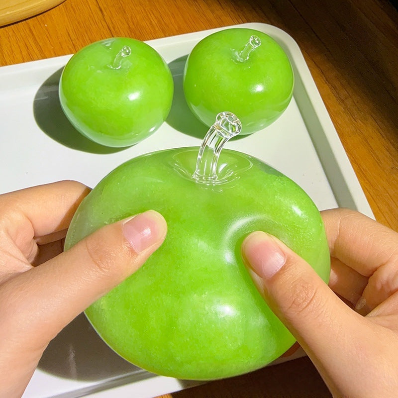 Green Apple Slushy Squishy | Squeeze & Watch It Melt