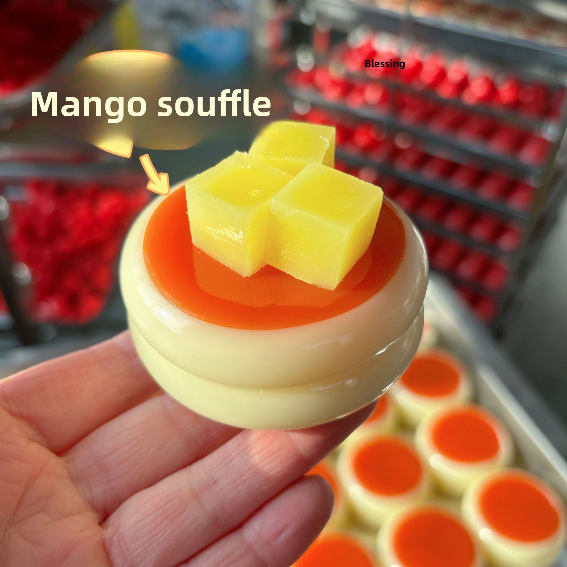 Souffle Cake Squishy | Slow-Rise Dessert Stress Toy