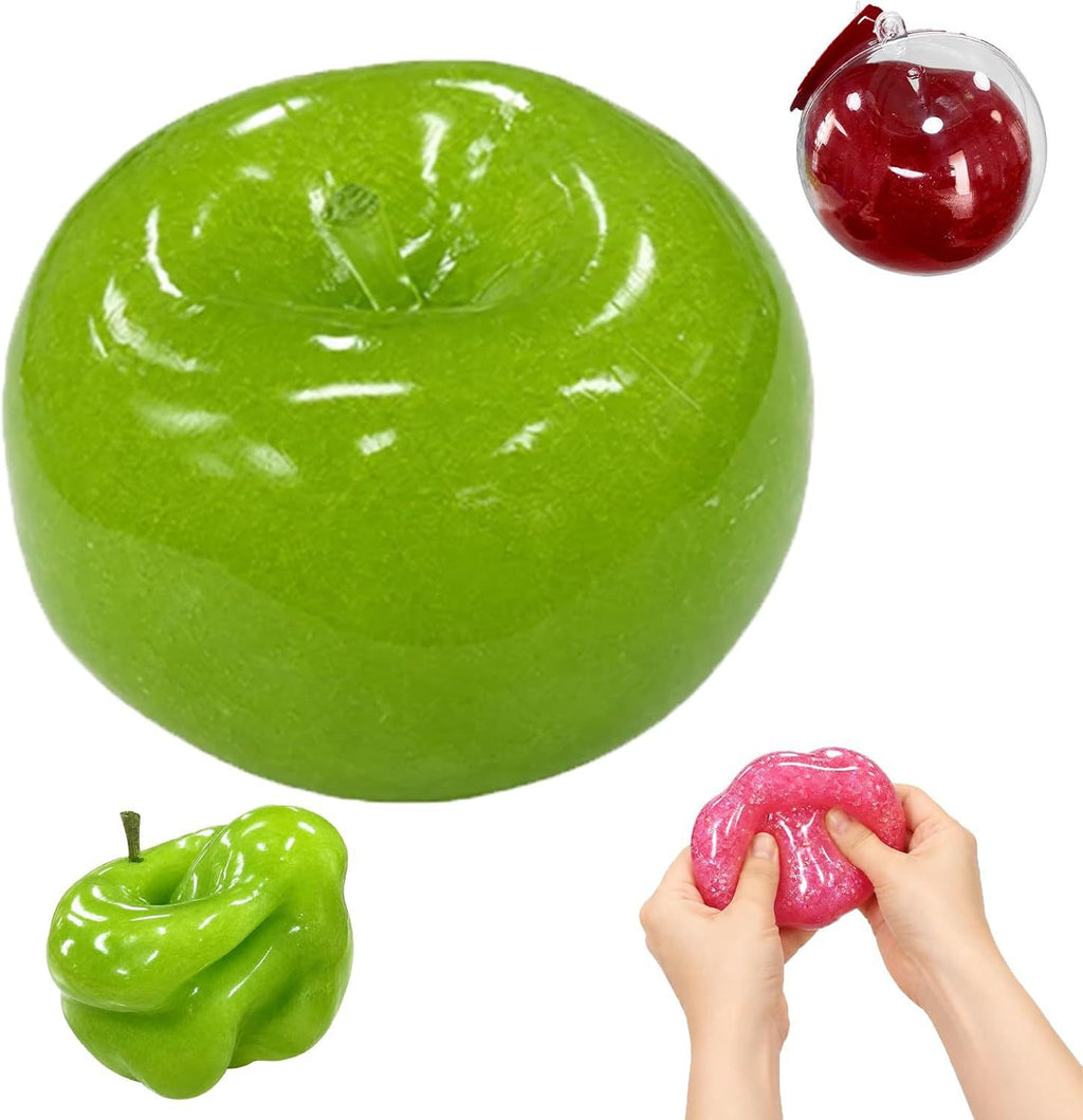 Moldable Apple Squishy | Squeeze, Crush & Reshape