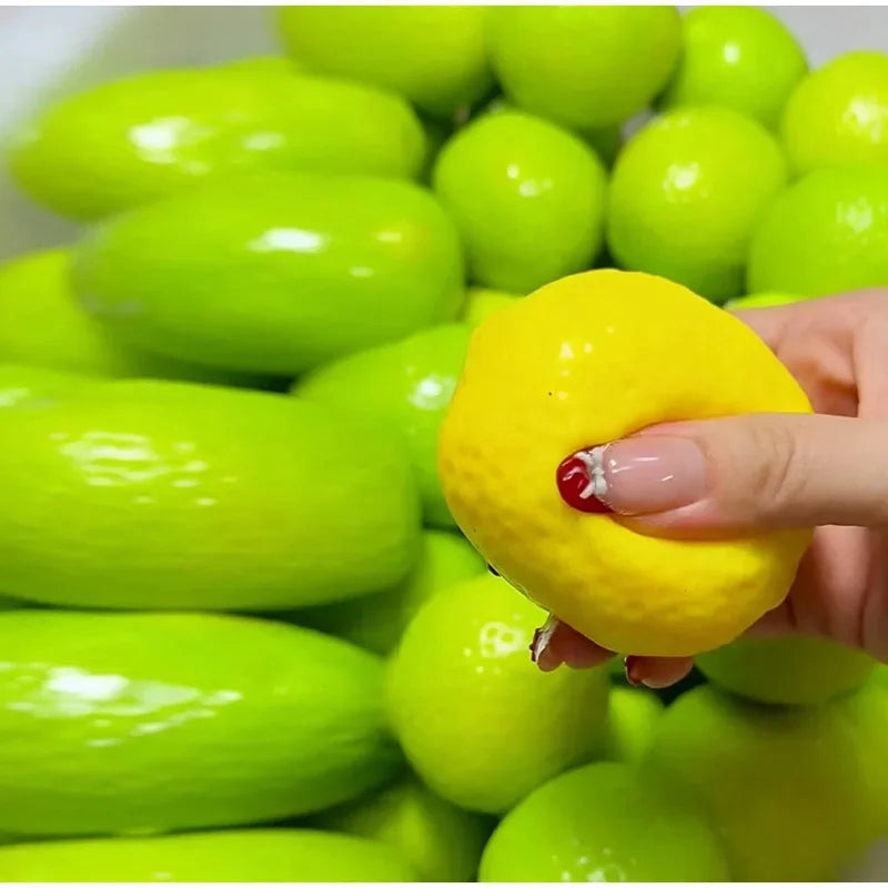 Crunchy Lemon Squishy | Color-Changing ASMR Ball