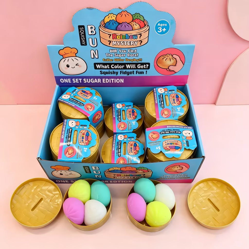 Steamed Bun Squishy | Slow Rising Bao Stress Toy