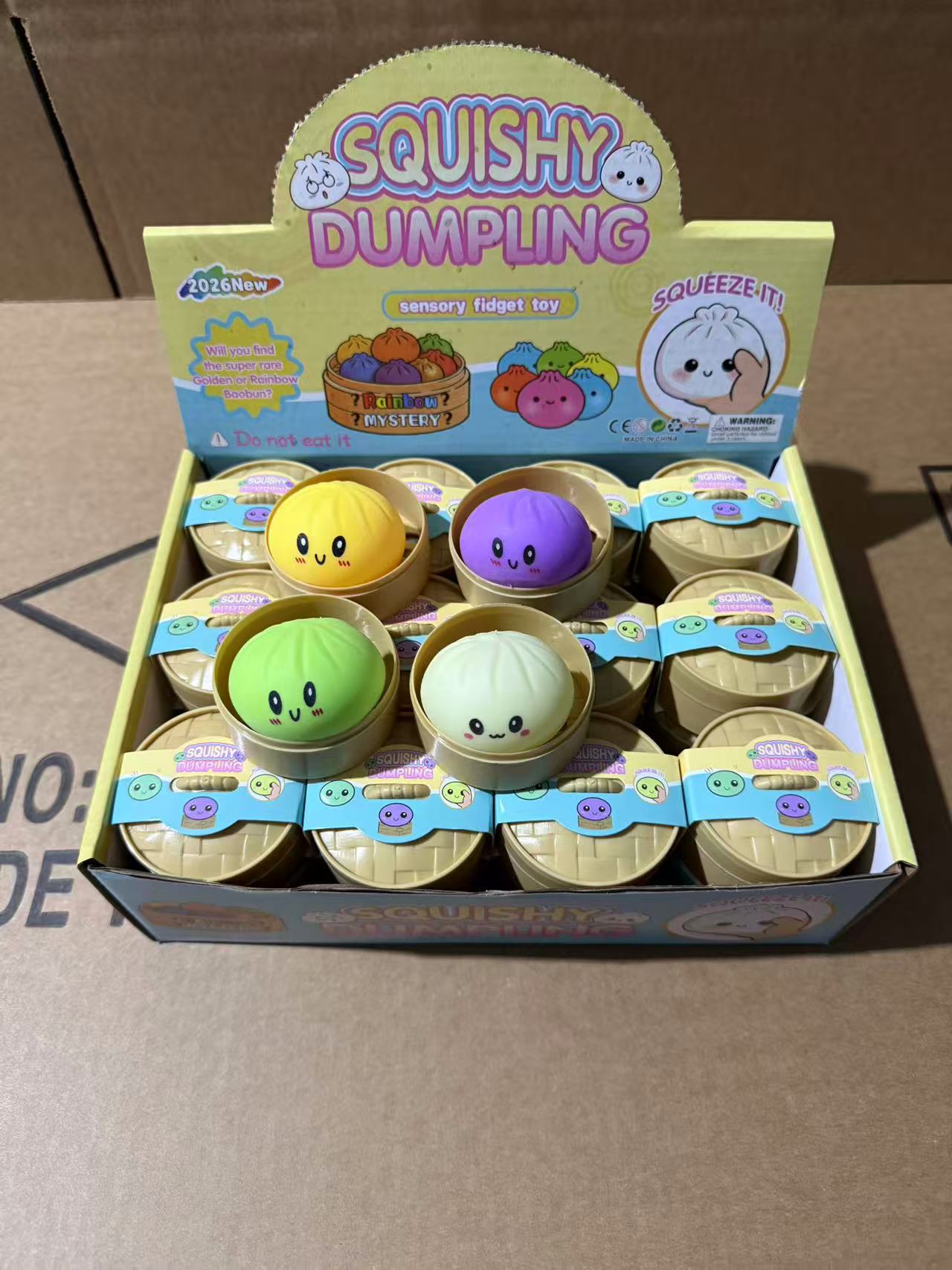 Steamed Bun Squishy | Slow Rising Bao Stress Toy