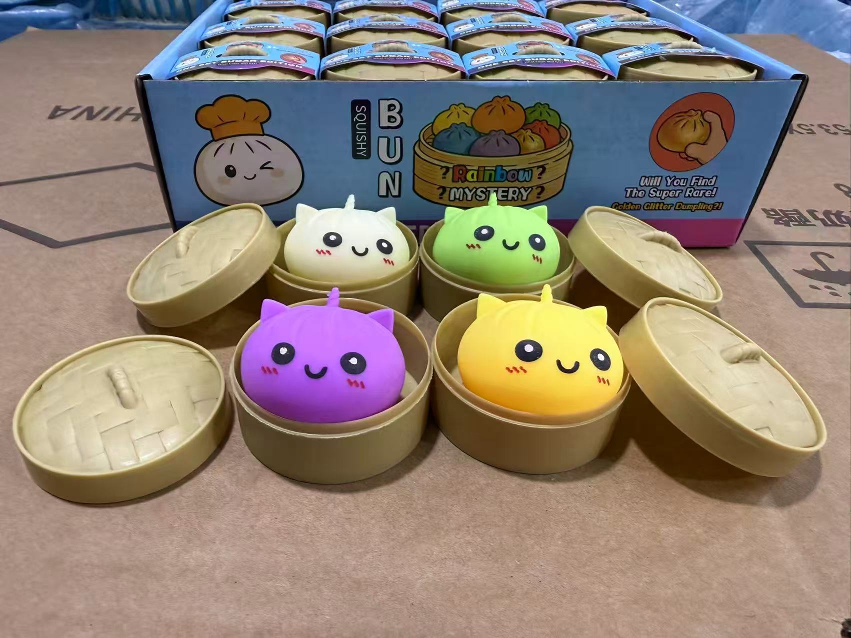 Steamed Bun Squishy | Slow Rising Bao Stress Toy