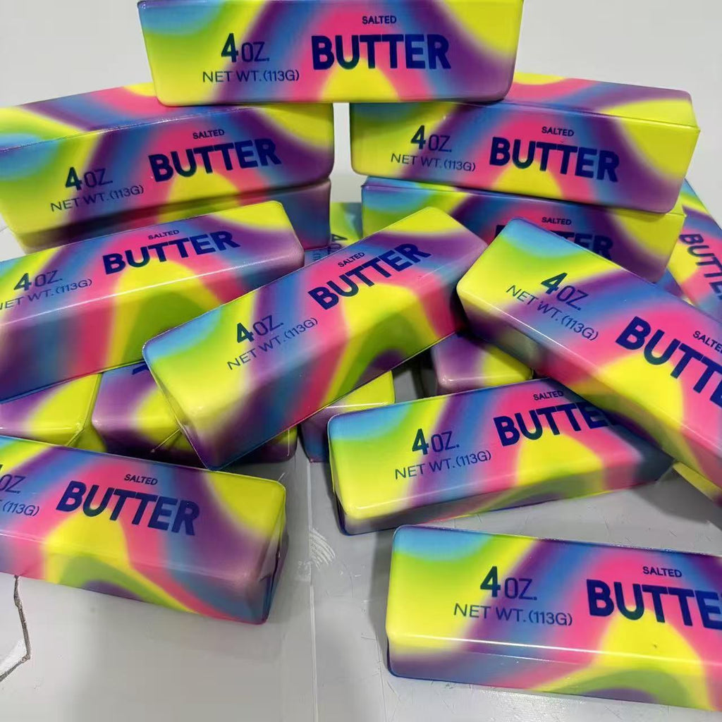 Butter Squishy | Slow Rising Butter Stick Stress Toy