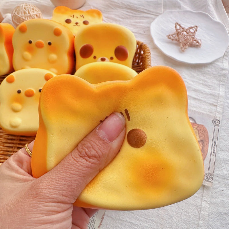 Animal Bread Squishy | Cute Slow-Rise Stress Toy