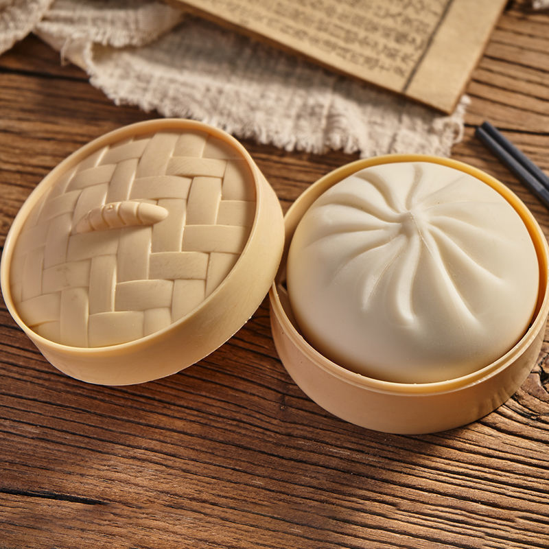 Steamed Bun Squishy | Slow Rising Bao Stress Toy