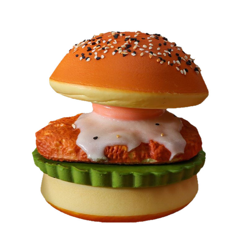 Burger & Breakfast Squishy | Jumbo Slow Rising Toy