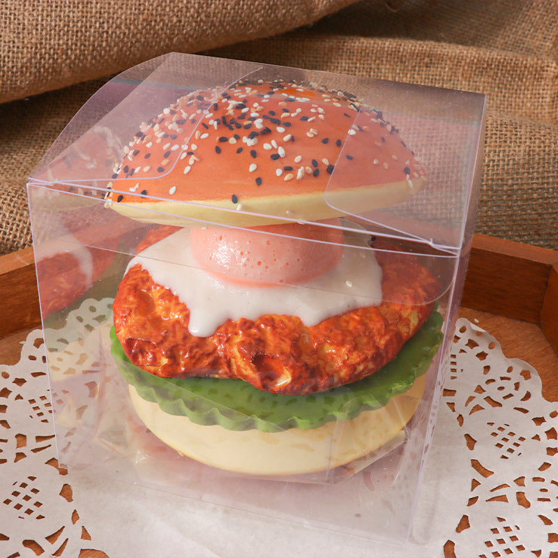 Burger & Breakfast Squishy | Jumbo Slow Rising Toy