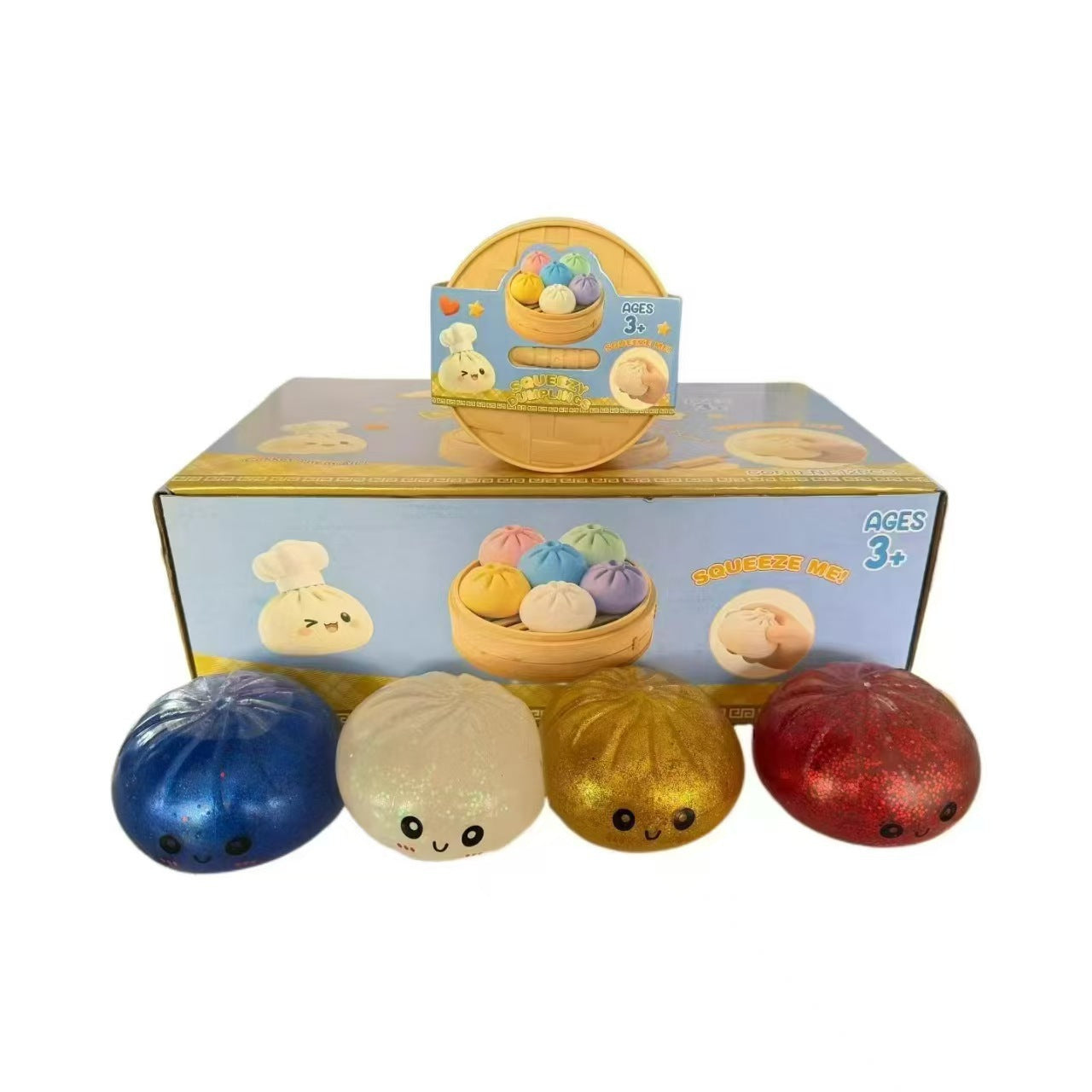 Steamed Bun Squishy | Slow Rising Bao Stress Toy